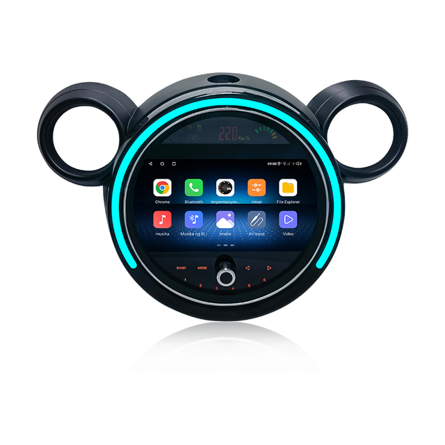 Car Radio Video DVD Player Android 15 9 Inch Carplay Auto Stereo GPS Navigation for BMW MINI R54 R55 R56 R57 R58 R60 2007- 2017