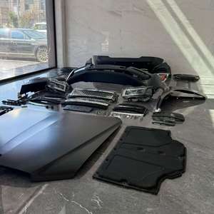 Pour Rolls-Royce Ghost de <span class=keywords><strong>1</strong></span>ère à 4ème génération, mise à niveau de l'ancien au nouveau, kit carrosserie FRP 10-14 à 24 avec pare-chocs avant, calandre, capot moteur - Product Image 2