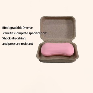 <span class=keywords><strong>Handmade</strong></span> Thân Thiện Với Môi Phân Hủy Sinh Học Giấy Bột Giấy Hộp Xà Phòng Tái Chế Vật Liệu Cho Nail Polish Dầu Chăm Sóc Da Huyết Thanh Nến Bao Bì - Product Image 2