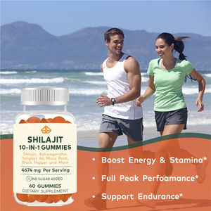 Gomitas de Shilajit con Ashwagandha y Dongkai Ali para Adultos, Energía, Vitalidad, Resistencia, Rendimiento Óptimo, Sin Azúcar Añadido, 60 Gomitas - Product Image 3