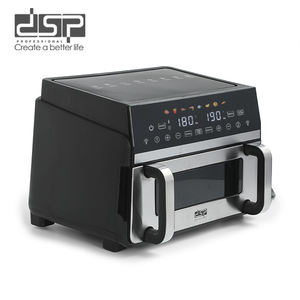 <span class=keywords><strong>Freidora</strong></span> de <span class=keywords><strong>Aire</strong></span> de Doble Cesta DSP de 5.5L+5.5L, 1100W + 1100W - Control de Zona Dual Independiente, 8 Menús Preestablecidos, Pantalla Táctil LED - Product Image 4
