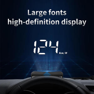 Système de navigation automobile avec affichage tête haute (HUD) OLIVER, compatible avec la connexion OBD 2 - Product Image 1