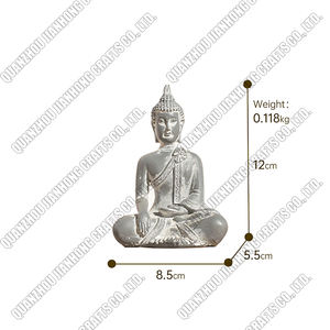 Artesanía de resina estatuilla de <span class=keywords><strong>Buda</strong></span> sentado decoración del hogar estatua de <span class=keywords><strong>Buda</strong></span> Zen - Product Image 6