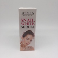 Sérum éclaircissant à l'escargot Roushun 80% O1 Extrait de filtrat d'escargot Sérum pour le visage, Sérum facial Fabricant personnalisable en marque privée