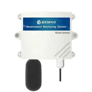 Hoge Precisie Industriële Ruis Sensor Ruis Alarm 4-20ma Muur Gemonteerde Geluidssensor