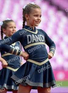 2025 nouveau Design personnalisé lycée Cheerleading uniformes en gros compétition Cheerleading <span class=keywords><strong>tenue</strong></span> - Product Image 4
