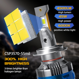 SFIDA V3E 45W 4500LM 6000K Luz LED para automóvil-Material superior 9-16V H4/H7/9005/9006 Construcción <span class=keywords><strong>de</strong></span> calidad - Product Image 2