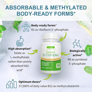 Suplemento de salud corporal de tableta de complejo de vitamina <span class=keywords><strong>B</strong></span> de gran venta para adolescentes adultos vitamina <span class=keywords><strong>B</strong></span> mineral exclusivamente para recién nacidos - Product Image 3