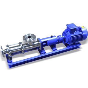 Pompe à vis simple sanitaire en acier inoxydable G30-1 de qualité alimentaire pour fluides à haute viscosité G/GW à faible G/G - Product Image 6
