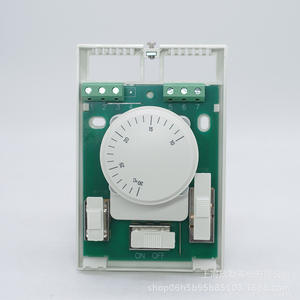 Controlador de Aire Acondicionado Central con Cable, Sistemas HVAC, Interruptor de Tres Velocidades para Unidad Fan Coil con Perilla de Termostato Mecánico - Product Image 1