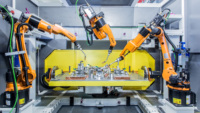 Robot de soudage à 6 axes KUKA KR8 R2100-2 Arc HW avec moteur PLC - Haute précision, charge utile de 8 kg, IP65