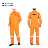 Combinaison de travail uniforme de construction industrielle d'électricien de sécurité de haute visibilité de logo personnalisé
