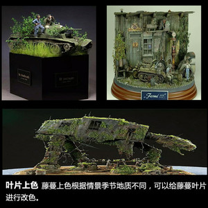 Vigne artificielle vigne végétation d'architecture Miniature à l'échelle ho modèle 1:87 ho train - Product Image 4