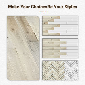 Suelo de madera impermeable JXZ, resistente a la humedad, para dormitorio u oficina, estilo moderno, madera dura de arce, suelo de madera de ingeniería. - Product Image 2