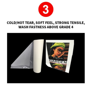 <span class=keywords><strong>Film</strong></span> pour animaux de compagnie 60CM * 100M Direct à Dtf 75U feuille de transfert de chauffage Dtf <span class=keywords><strong>Film</strong></span> t-shirt impression thermique A4/A3 emballage en plastique pour vêtements - Product Image 4