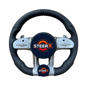 <span class=keywords><strong>Volant</strong></span> en cuir pleine fleur Mercedes Benz AMG pour W117 W176 W177 <span class=keywords><strong>W203</strong></span> W204 W205 W211 W212 W213 W218 C43 C63 C200 C300 - Product Image 1