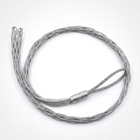 Câble de sécurité en acier galvanisé léger et lourd de 9-12 mm avec œil simple et double, chaussettes de traction certifiées ISO9001