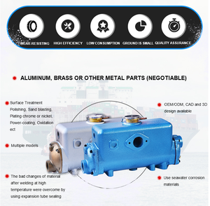 Vỏ Và Ống Nước Biển Trao Đổi Nhiệt Cho Động Cơ Diesel Hàng Hải - Product Image 4