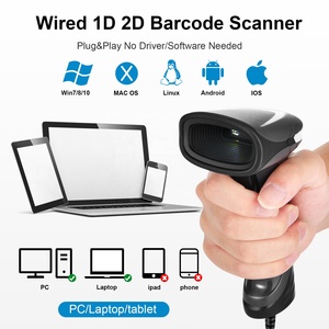 Escáner de Códigos de Barras 2D QR Serie JR05, Inalámbrico Bluetooth 2.4G, Portátil, <span class=keywords><strong>con</strong></span> Batería de 2000mAh, para Conteo de Inventario en Almacenes - Product Image 4