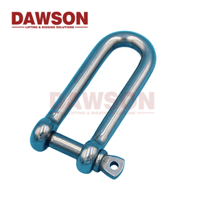 Manilles de type D européennes en acier inoxydable 304 poli miroir - Product Image 6