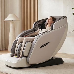 Fauteuil de massage corporel 3D de luxe Zhouqi, zéro gravité, commande vocale IA, charge sans fil, <span class=keywords><strong>musique</strong></span> Bluetooth - Product Image 5