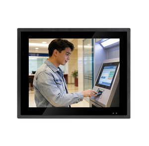 Écran LCD industriel IPS haute luminosité <span class=keywords><strong>10</strong></span>,4 <span class=keywords><strong>pouces</strong></span> 1000 nits avec écran tactile capacitif et technologie Optical Bonding pour casier intelligent extérieur - Product Image 1
