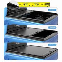 Cubierta Retráctil Impermeable con Cierre para Camioneta Todoterreno, Tipo Persiana Enrollable, para VW Amarok F150 Modelo de Caja Corta Ranger