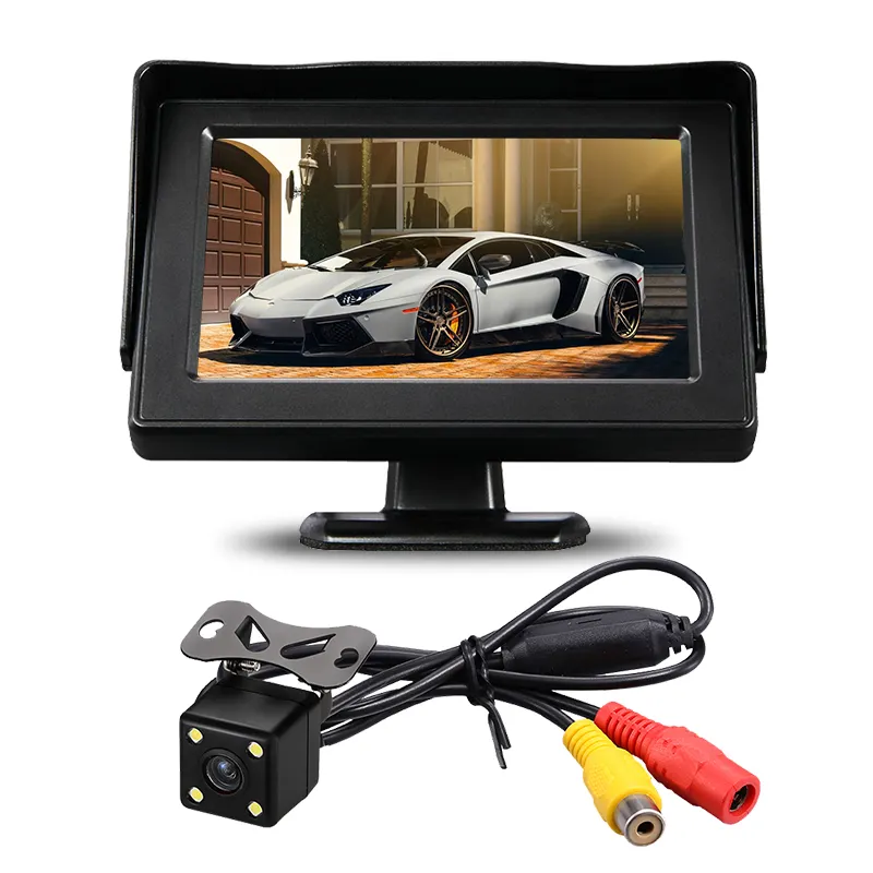 Car Reverse Camera System With Night Vision Camera Car Parking Camera With Monitor