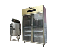 Armoire commerciale de fermenteur de yaourt de machine d'incubateur de yaourt solide