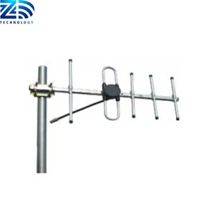 5 Elements Yagi โพลาไรซ์แนวตั้ง Lpda Uhf 440-442Mhz/450-452Mhz 10dB เสาอากาศการสื่อสาร