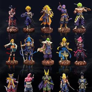 Set Completo di Statuette Anime DBZ <span class=keywords><strong>Samurai</strong></span> 15 Stili, Goku, Vegeta e Tutti i Personaggi, Statua da Collezione Guerrieri Giapponesi, Modellino in PVC - Product Image 2