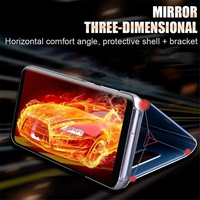 Coque Miroir Intelligente de Luxe pour Samsung Galaxy S26 S25 Ultra S22 S20 S21 S23 S24 Ultra S10 Plus Note 10 20 Ultra