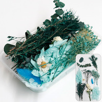 Boîte de fleurs séchées préservées exquises en gros, eucalyptus pour la fête des mères, la Saint-Valentin, décoration de cérémonie - Longue durée