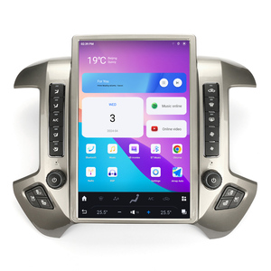 Doble Din 9 pulgadas <span class=keywords><strong>Android</strong></span> pantalla táctil para Chevrolet Silverado GMC Sierra 2014-2018 Radio de coche 2 + 32G/2 + 64G Carplay - Product Image 3