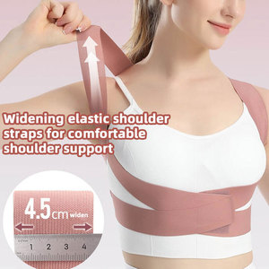 <span class=keywords><strong>Ceinture</strong></span> de Soutien Dorsal Ajustable Respirante <span class=keywords><strong>Anti</strong></span>-Bosses pour Soulagement des Douleurs Claviculaires, Lombaires et de la Colonne Vertébrale - Correcteur de Posture en Gros - Product Image 3