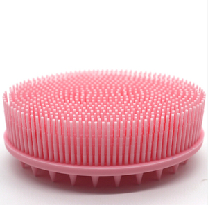 Exfoliating Silicone <b>Body</b> <b>Scrubber</b> 2 in 1 Bath and Shampoo Brush Silicone Bath Brush - Product Image 3