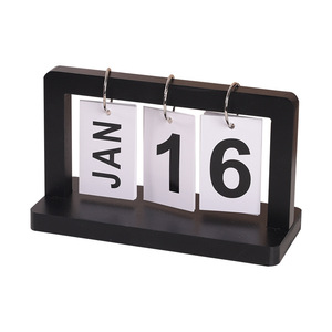 Master Gu Wooden Flip <b>Calendar</b> Jan 16 Pink Desk Perpetual <b>Calendar</b> For Dorm Bedroom Shop Decoration - Product Image 2