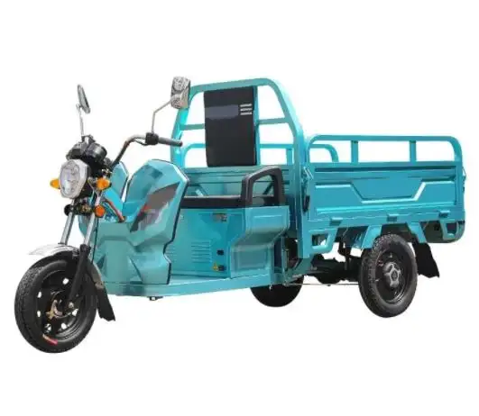 Penjualan langsung laris becak listrik bermotor tubuh terbuka skuter listrik 3 roda