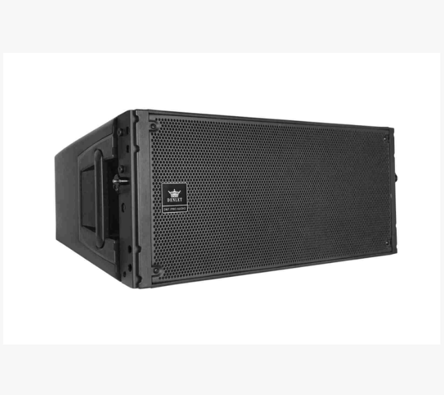 Professional Line Array System Dual 8 Inch 2-Way High Sensitivity Speaker for Multi-function Halls & Theaters & Outdoor Shows