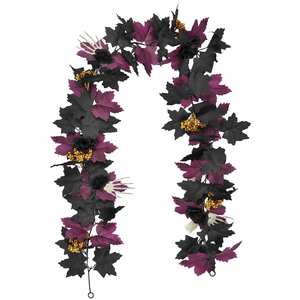 Halloween Wreath Simulation Window Decoration <b>Door</b> Hanging <b>Rattan</b> Wreath Cabinet Wreath <b>Rattan</b> Hanging Home Decoration - Product Image 5