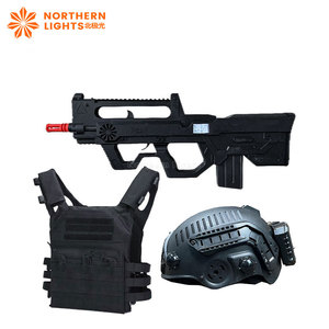 Thương mại ngoài trời trong nhà súng và vest nhiề<span class=keywords><strong>u</strong></span> không dây Laser tag thiết bị trò chơi Hệ thống thiết lập - Product Image 4