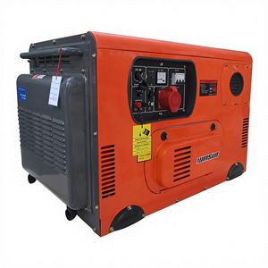 Gerador Portátil Silencioso a Gasolina/Diesel de 10KW 50/60Hz 220V 3000 RPM com Partida Remota - Product Image 5