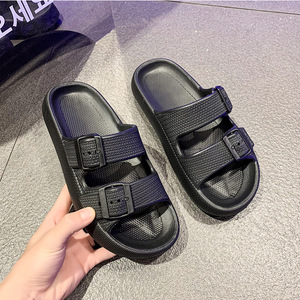 Sandales ouvertes en EVA personnalisées avec logo, confortables, semelle antidérapante, pantoufles d'intérieur pour hommes et femmes - Product Image 6