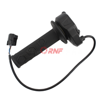 Poignée de guidon électronique en caoutchouc de remplacement pour moto tout-terrain électrique Surron Ultra Bee, caoutchouc durable