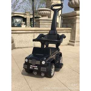 Twist Car With Push Handle Four Wheeled Scooter For Children 1-6 Years Old Ride On Toy Plastic Unisex - Product Image 1