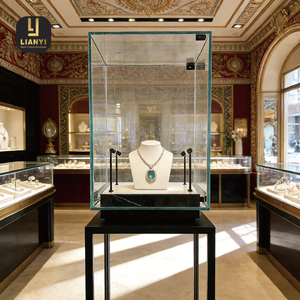 Premium Museum Grade LED <b>Showcase</b> with Advanced Security Lighting and Elegant Aesthetics for Auction House - Product Image 3