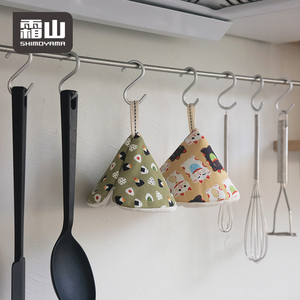 Shimoyama <span class=keywords><strong>Mini</strong></span> Lò găng tay Nồi lẩu nắp xử lý Mitt Grip không trượt chủ sở hữu Bìa Nồi nắp núm Bìa tay bảo vệ - Product Image 3