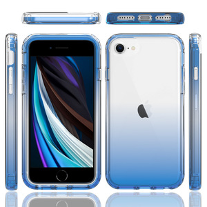 Pour <span class=keywords><strong>IPhone</strong></span> étui de protection transparent transparent tout compris deux-en-un anti-chute antichoc étui de téléphone portable - Product Image 2