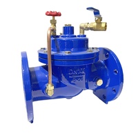 Sortie d'usine réglable 100X niveau d'eau télécommande hydraulique robinet à boisseau sphérique à flotteur