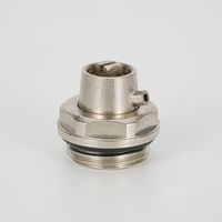 Válvula de ventilación de latón de control manual para calefacción por suelo radiante Estructura reductora de presión de medios de gas OEM personalizable